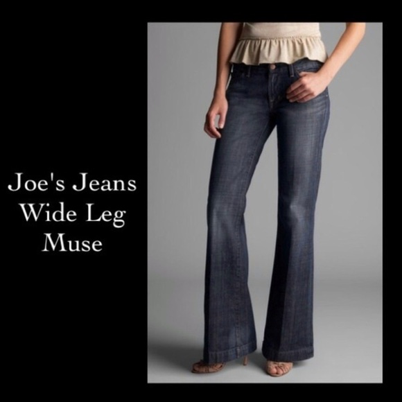 Joe's Jeans Denim - JOE’S JEANS WIDE LEG MUSE BARDOT WASH JEANS MID RISE SIZE 30